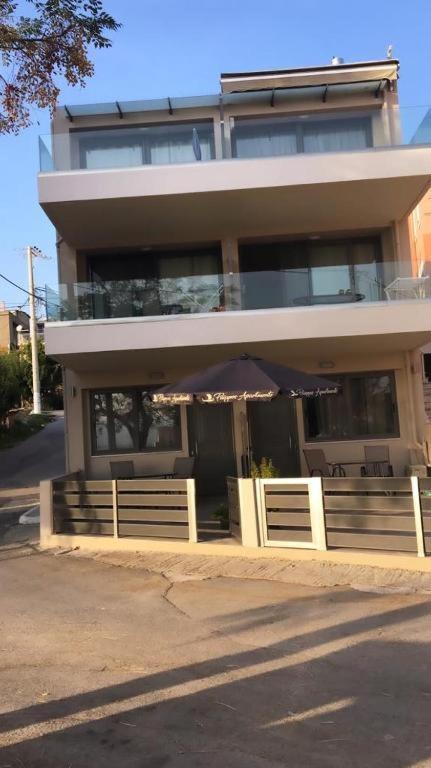 אמרינתוס Filippos Apartments מראה חיצוני תמונה