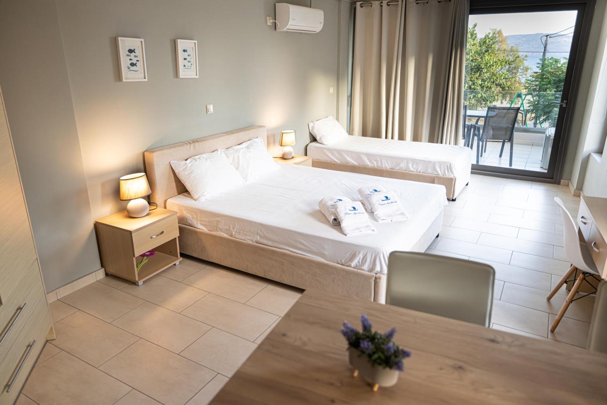 אמרינתוס Filippos Apartments מראה חיצוני תמונה