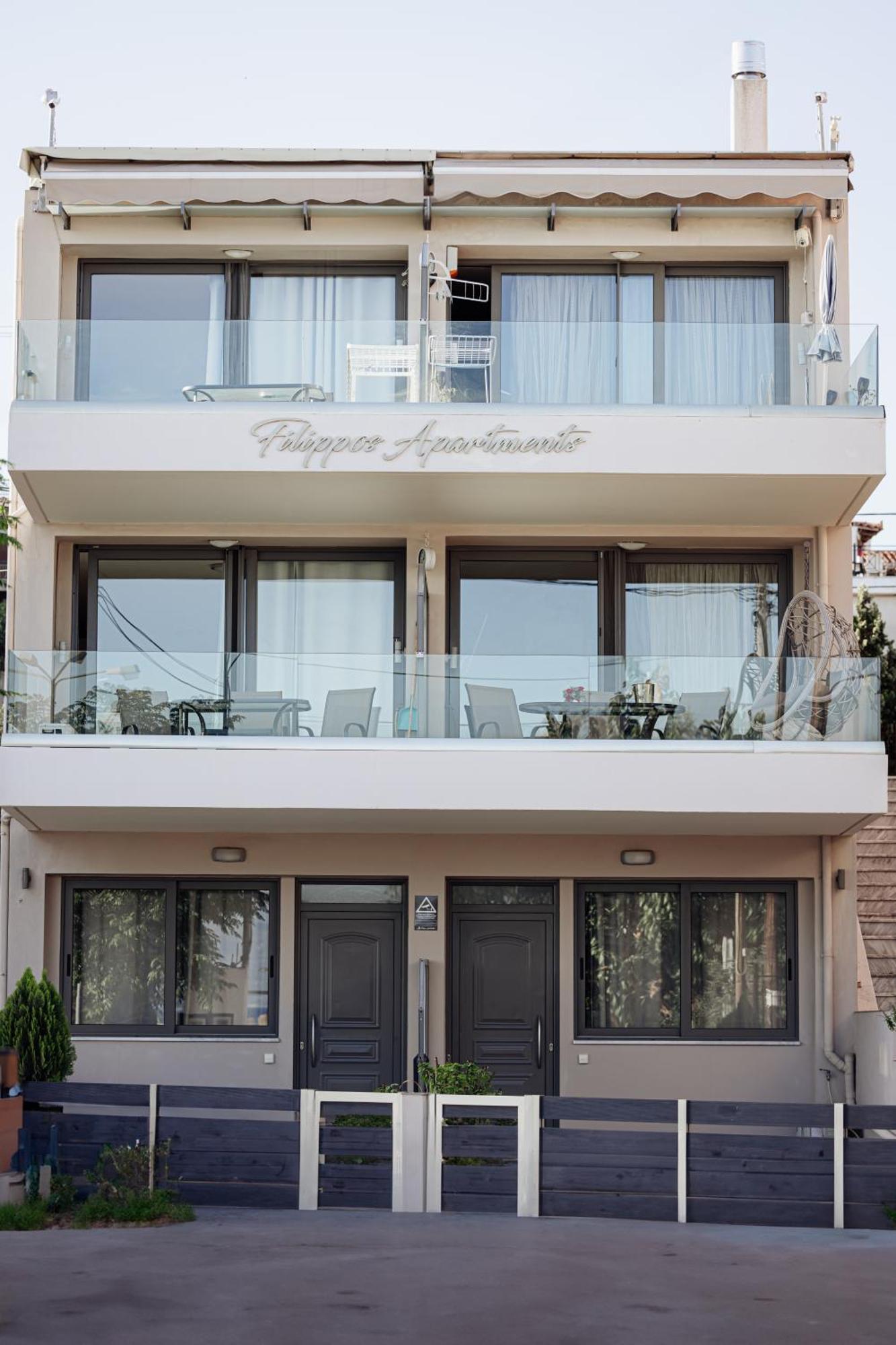 אמרינתוס Filippos Apartments מראה חיצוני תמונה